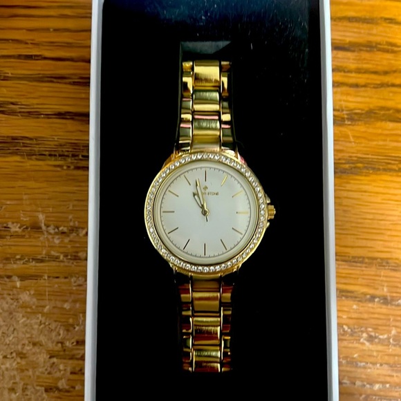 NIB Timothy Stone Katy Collection Gold-Tone Watch - Picture 1 of 5